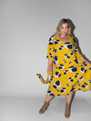 Blooming Fields Charlotte Dress in Yellow