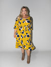 Blooming Fields Charlotte Dress in Yellow