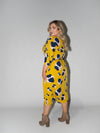 Blooming Fields Charlotte Dress in Yellow