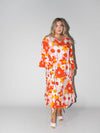Flower Power Charlotte Dress in Pink