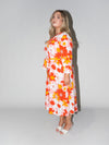 Flower Power Charlotte Dress in Pink