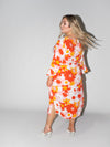 Flower Power Charlotte Dress in Pink