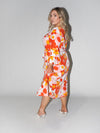 Flower Power Charlotte Dress in Pink