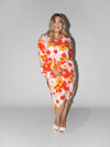 Flower Power Charlotte Dress in Pink