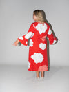 Clouds Charlotte Dress in Red