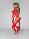 Clouds Charlotte Dress in Red