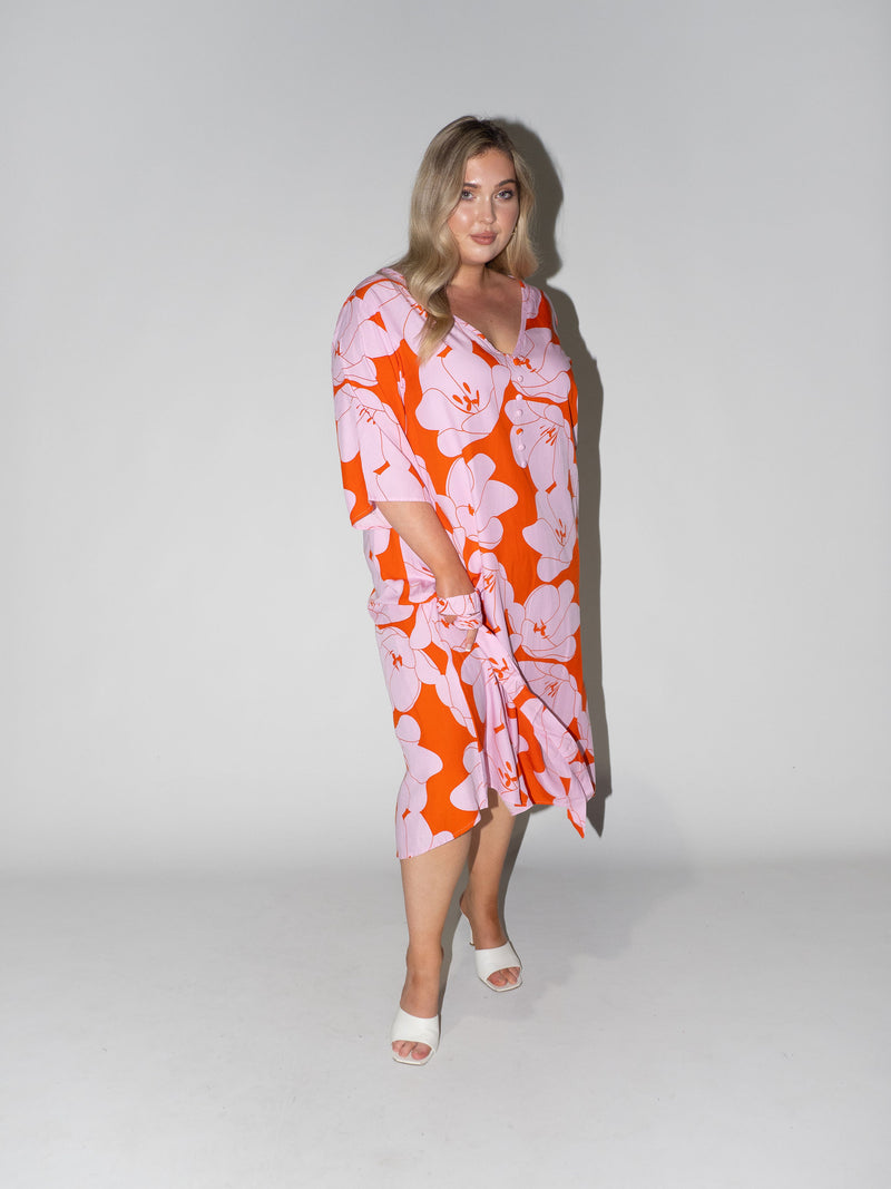 Bloom Charlotte Dress in Pink