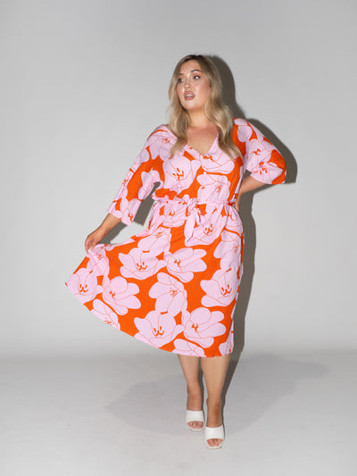 Bloom Charlotte Dress in Pink