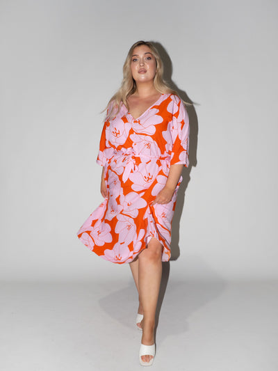 Bloom Charlotte Dress in Pink