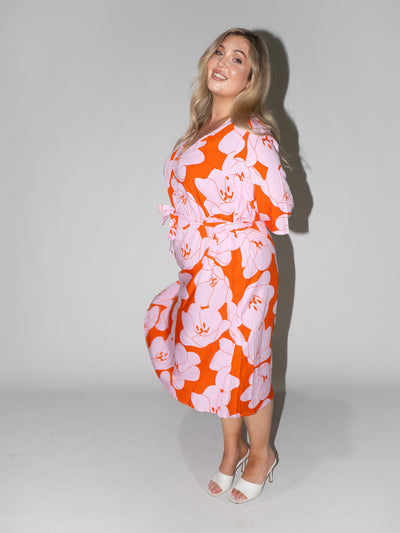 Bloom Charlotte Dress in Pink