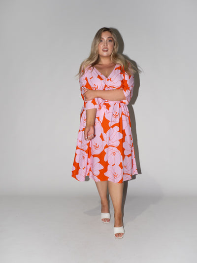 Bloom Charlotte Dress in Pink