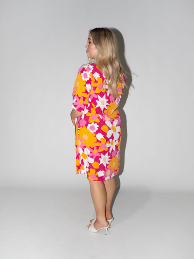 Flower Power Merokok dress in Purple