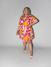 Flower Power Merokok dress in Purple