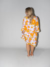 Flower Power Frill Dress in Lilac