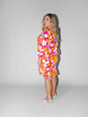 Flower Power Queen Dress in Purple