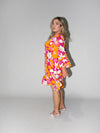 Flower Power Queen Dress in Purple