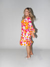 Flower Power Queen Dress in Purple